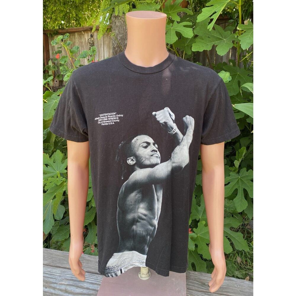 XXXTentacion Tribute Graphic T Shirt Men's Large Long Live X Authentic Merch